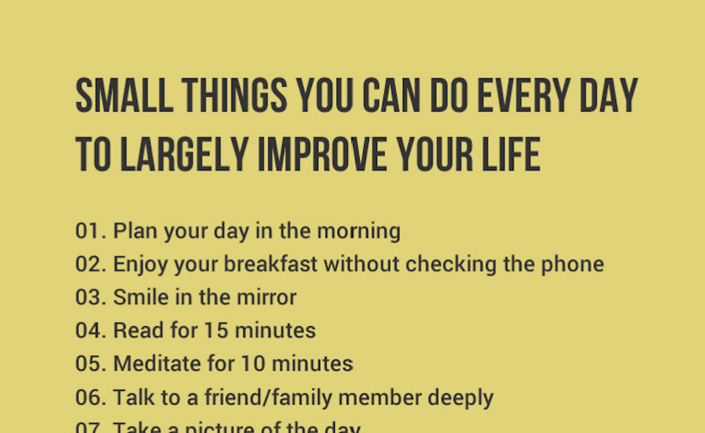 80 Great Tips To Transform Your Life In 2017