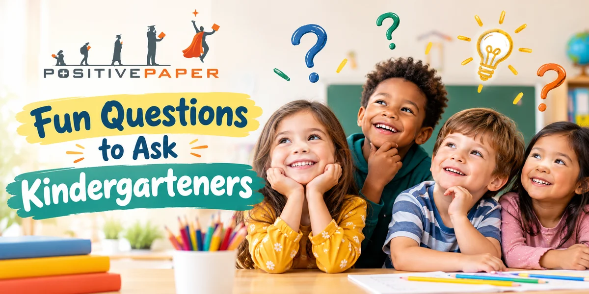 Fun Questions to Ask Kindergarteners