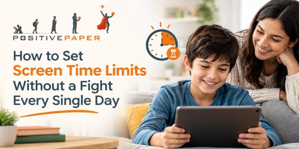 How to Set Screen Time Limits Without a Fight Every Single Day