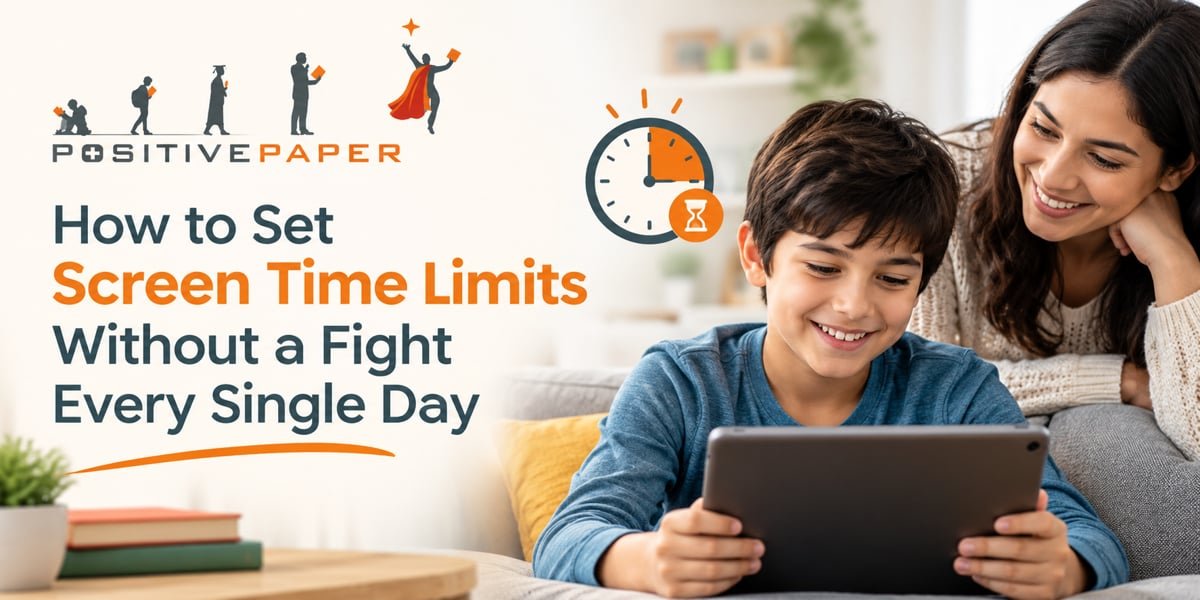 How to Set Screen Time Limits Without a Fight Every Single Day