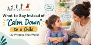 What to Say Instead of Calm Down to a Child